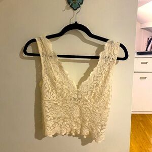 Zara Lace Crop Top